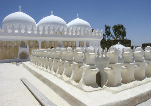 Al-Amiriya mosque domes, Al Bayda Governorate, Rada, Yemen