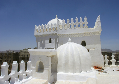Al-Amiriya mosque domes, Al Bayda Governorate, Rada, Yemen
