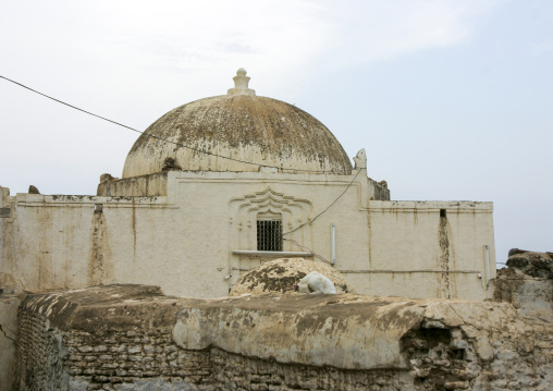Mosque in the old town, Al Hudaydah Governorate, Zabid, Yemen