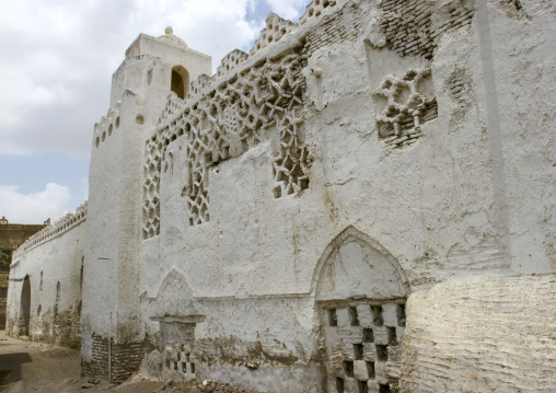 Old mosque in the citadel, Al Hudaydah Governorate, Zabid, Yemen