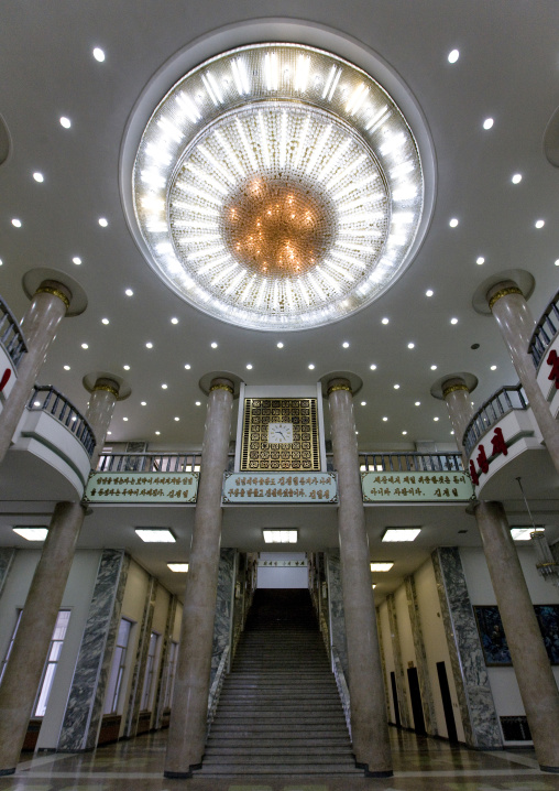 The Grand people's study house hall, Pyongan Province, Pyongyang, North Korea