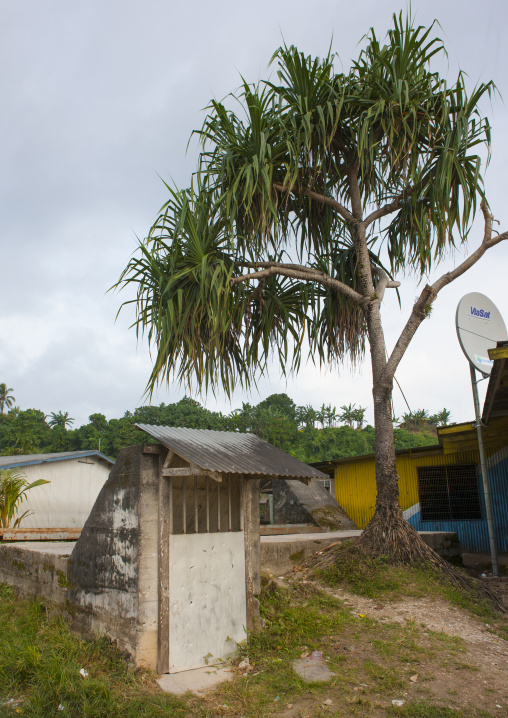 Old bunker from world war two, Autonomous Region of Bougainville, Bougainville, Papua New Guinea